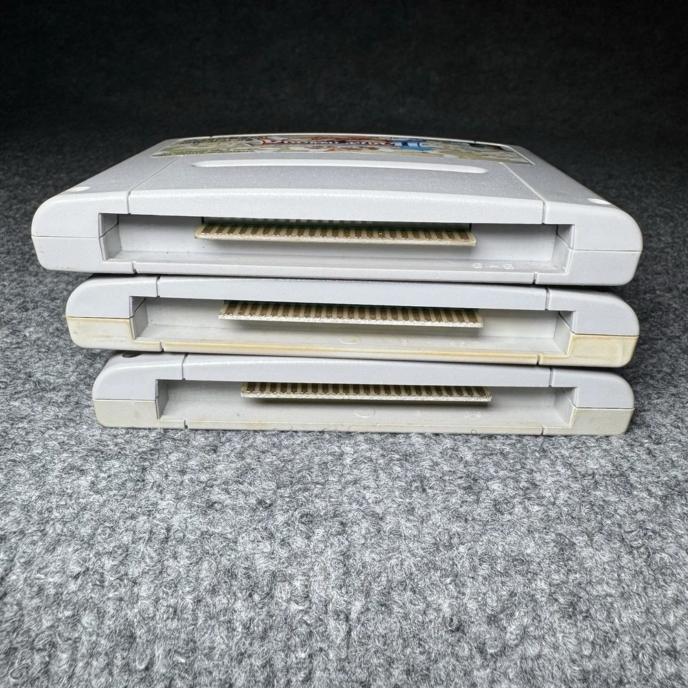 Nintendo‎ Super Famicom Cassette SNES Games Retro Japan 90s Bundle Lot X 3 Games